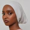 High Elastic Modal Cotton Jersey Hijab Cap Women Muslim Inner Caps Turban Bottom Hat Small Hat Underscarf Headscarves Headband