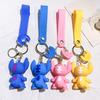 Anime Lilo & Stitch Keychians Cute Stitch Angel Pendant Keychain Cartoon Car Keyring Ornament Toy Gifts For Unisex