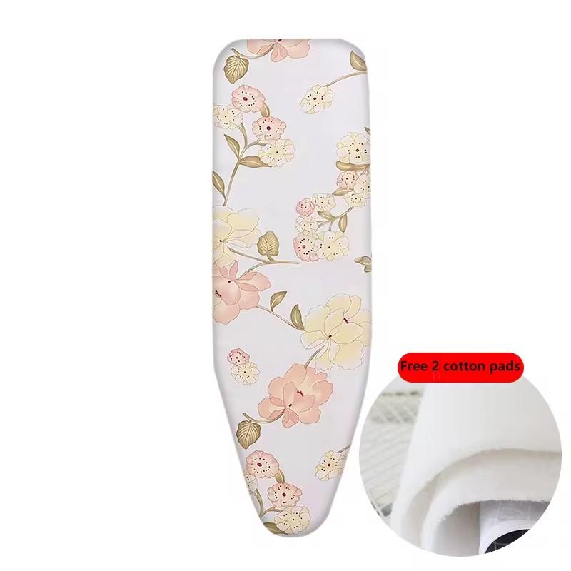 

1 комплект чехлов и подкладок для гладильной доски класса люкс, в комплект входят 2 ватных диска (Гладильная доска в комплект не входит.) U