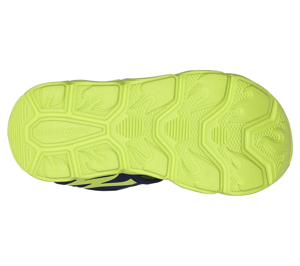 Sandals Skechers Navy / Lime Thermo-Flash
