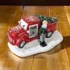 Christmas Truck Model Resin Vintage Rustic Car Model Car Christmas Decorations for Holiday Party Offices Home Room Desk Desktop