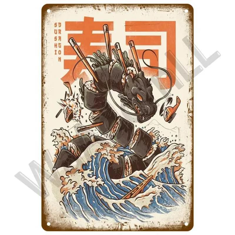 Wall Art Decoration Fast Food Metal Sign Board Retro Tin Sign Iron Paint Party Area Kitchen Restaurant Caf Restaurant Bar