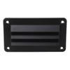 2pcs Black RV Air Vent Louver Vent Cover Outlet Grille Louver RV Ventilation Outlet  Office Use