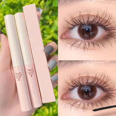 Vykreslování barev Nedráždivé Přírodní Vodotěsný Hustý Efekt Oční Makeup Používejte Kosmetiku Makeup Řasenka prodlužování řas