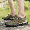 Fashion Men's Fishing Shoes Summer Casual Wading Shoes Thick-soled Non-slip Hiking Shoes for Men Breathable Tenis Barefoot Sneaker Tenis