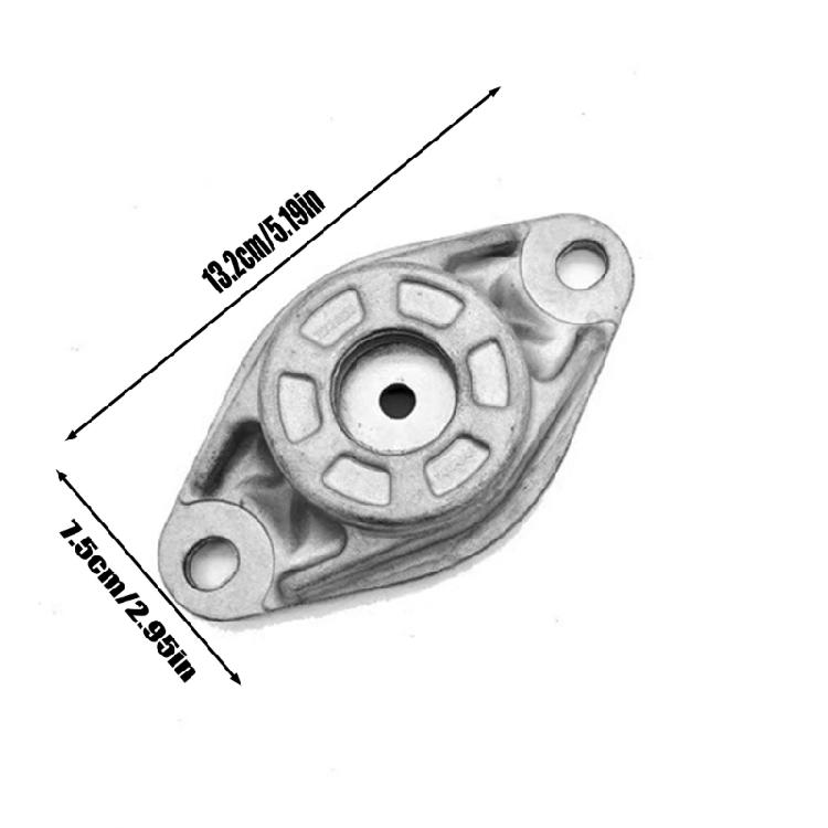 Rear Upper Shock Strut Mount Service Assembly, Ref 31323230 31323227 31323228 Replacement Part with Cast Aluminum Housing and Rubber Insert for