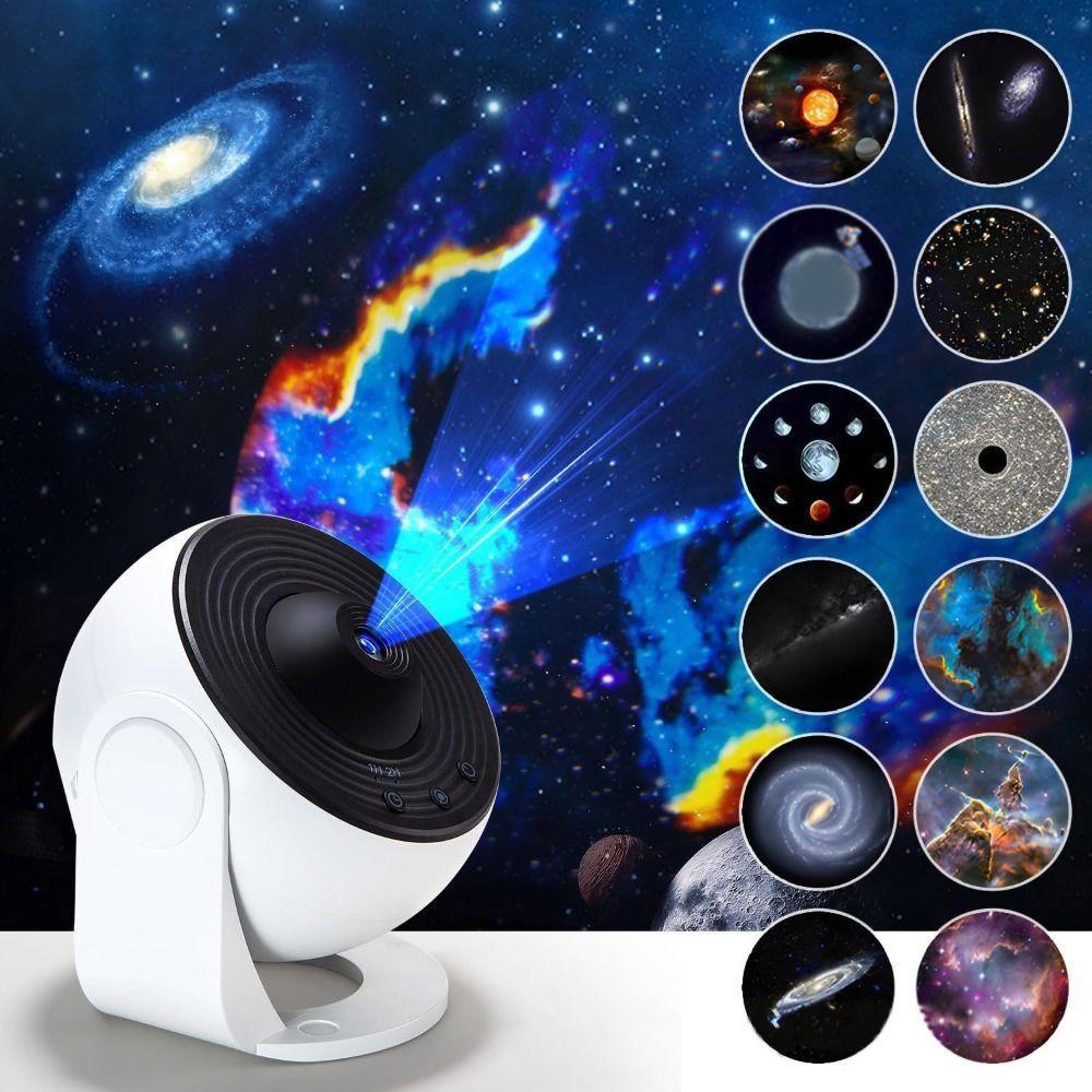 Starry Sky Projection Galaxy Projector LED Lamp Star Projector Night Light Bedroom