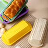 Rectangle Silicone Toast Baking Tray Heat Resistant Loaf Pan Kitchen Accessories Cake Mold  Diy