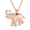 Elephant Pendant Cremation Pendant Small Urn Ashes Urn Necklace
