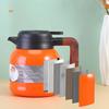 Large Capacity Insulated Thermos Coffee Pot Kettle Tea Jug Temperature Display Vacuum Flask Stainless Steel Thermal Water Bottle