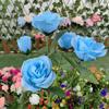 1PC Solar 5-Head Rose Flower LED Light Outdoor Atmospheric Decor Lamp Landscape Lightting for Garden Lawn Yard Path Graveyard