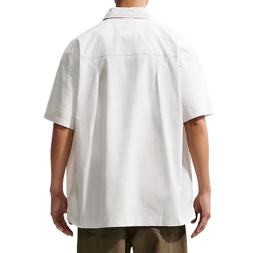 Nike Club Shirts Men's Photon Dust/White Lapel Moderate HJ2027-025