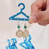 Jewelry Organizer Stand Acrylic Mini Coat Hanger Rack Earring Display Stand Jewelry Show Case Earring Hook for Girls