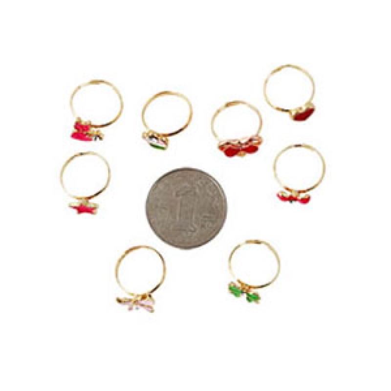 36pcs/set Korean Style Alloy Cartoon Children Ring
