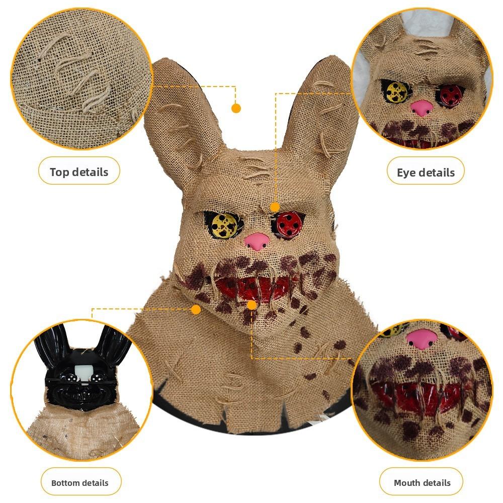 Pvc Material Five Nights At Freddy's Rabbit Headpiece For Costume Parties