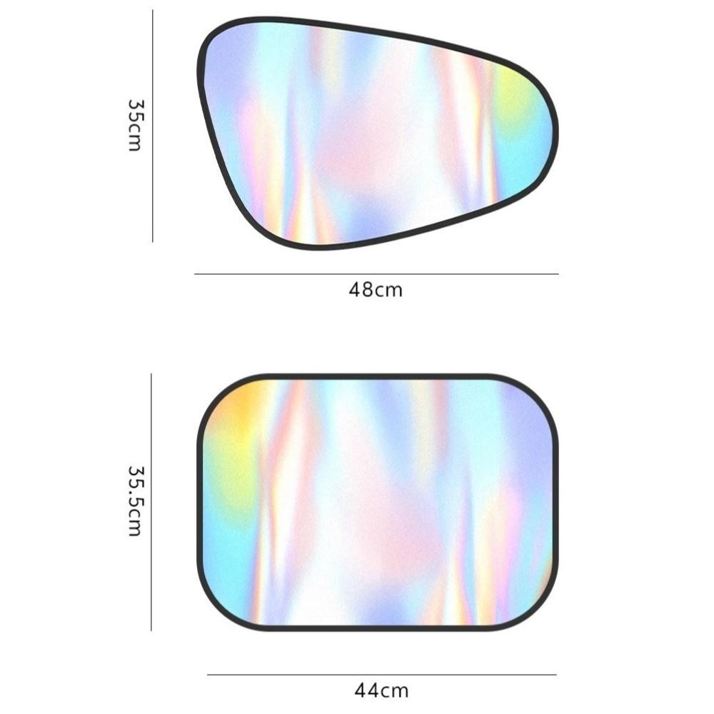Radium Reflective Car Sun Shade Foldable Car Window Shades  for Car Windows