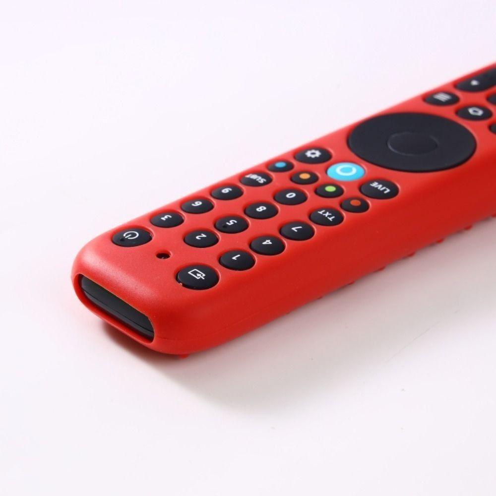 High Quality Silicone Protective Case with Lanyard Protector Remote Controller Cover Shockproof Soft Shell for TCL RC716/RC833