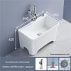Integrated Balcony Laundry Sink with Mop Pool & Washboard