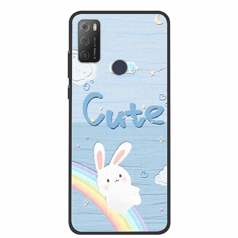 For Alcatel 1S 2021 Case Silicone Waterproof TPU Soft Phone Case For Alcatel 1S 1 S 2020 Capa Cartoon Coque Funda For 1SE 2020