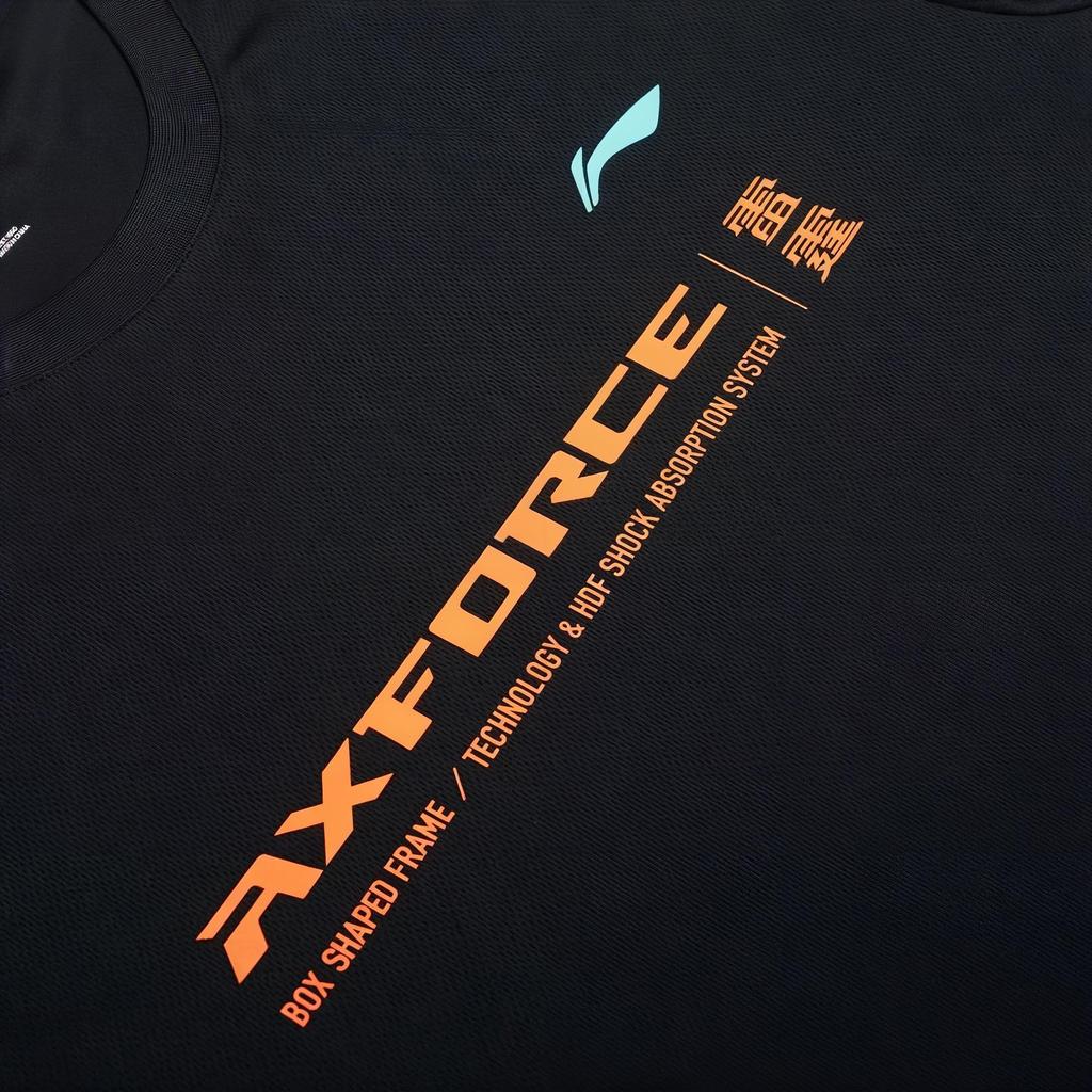 Li-Ning Badminton Tiger Graphic T-shirt 'Black' Men's ATSSC07-1