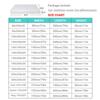 HOMZY Waterproof Bed Fitted Sheet Soft Breathable Mattress Cover