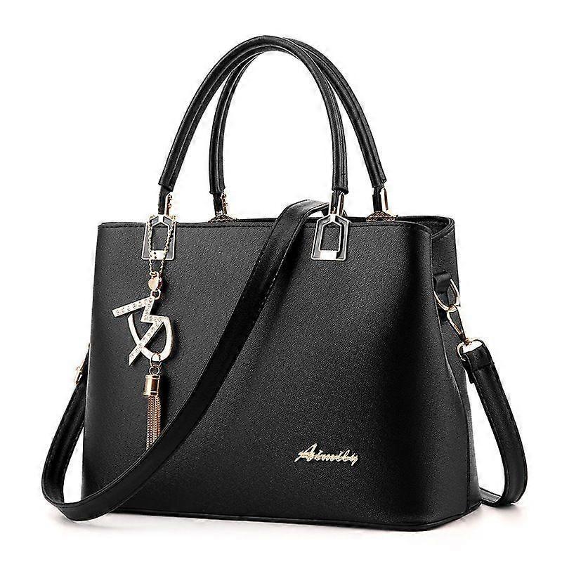 Borse da Donna, Moda Donna Borsa a Mano in PU -4