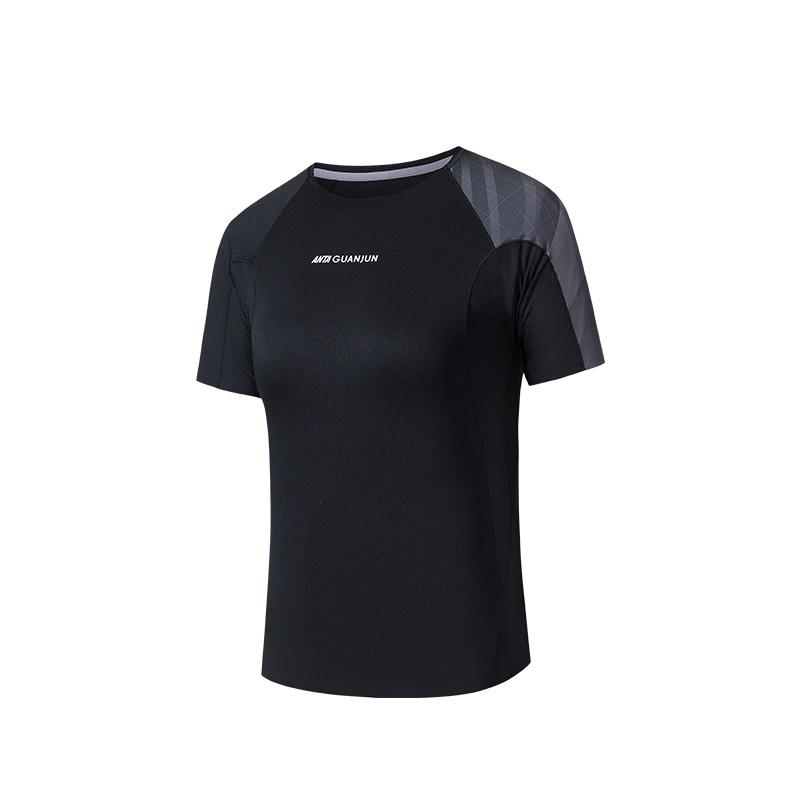 

Anta Champion Outdoor Series Простая Сращивание Универсальная Круглый Вырез Быстросохнущая Буква Спортивная Футболка Женские Топы 162530117-3 2XL