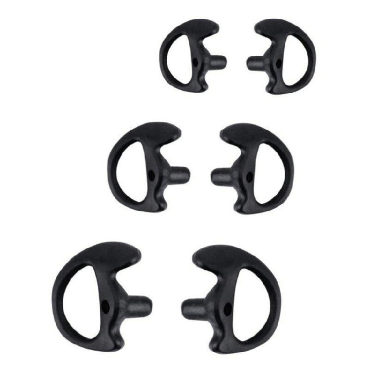 Replacement Earmold Earbud for Two Way Radio Acoustic Coil Tube Earpiece