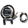 12V LCD Motorcycle Odometer Speedometer Tachometer Fuel Level Water TEMP Gauge