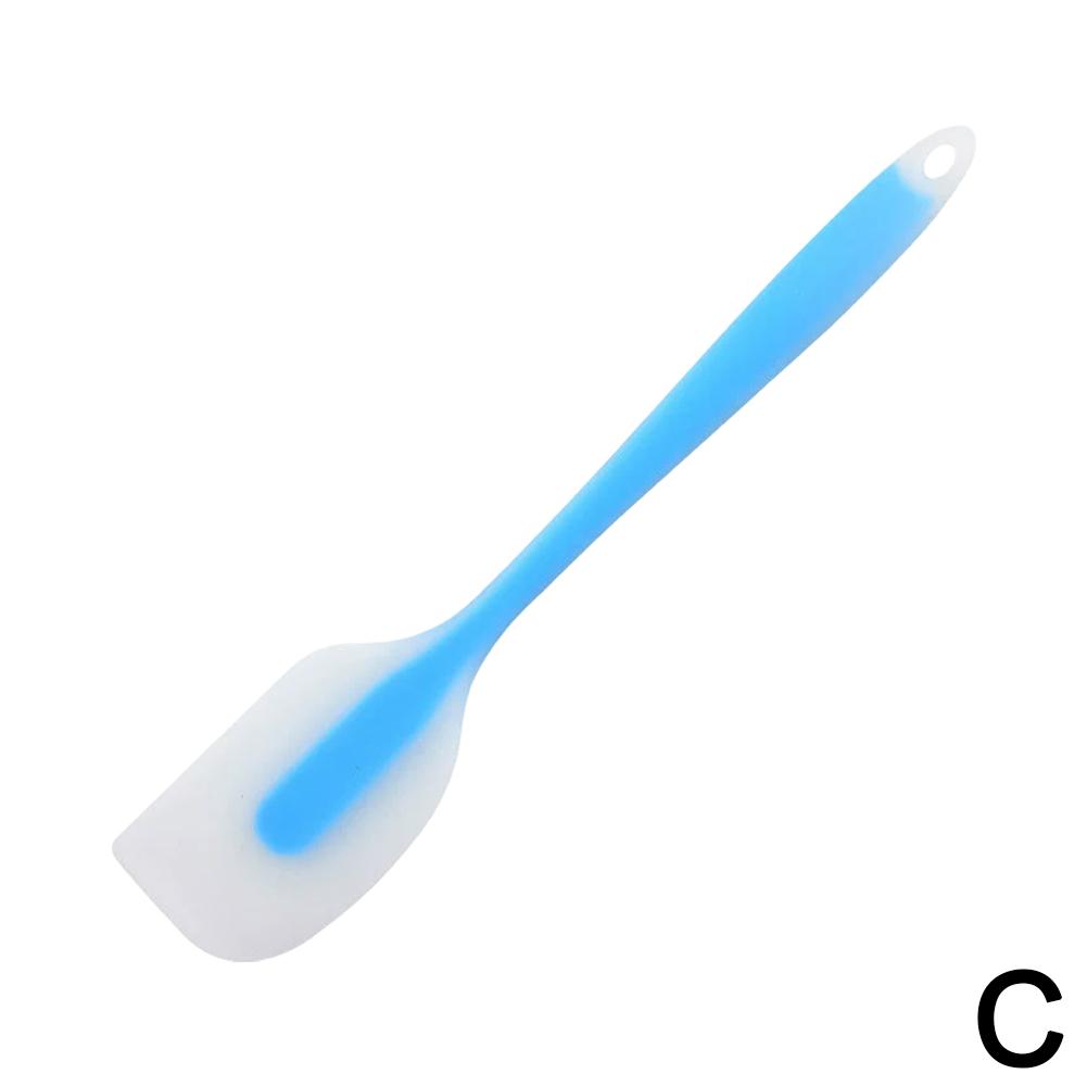 Baking Tools Spatula Integrated High Temperature Cake Cream Silicone Spatula Translucent Head Spatula Baking for Kitchen Tools