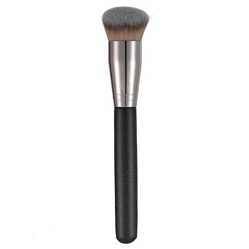 Angled Concealer & Contour Brush Set with Soft Bristles for Foundation and Blush