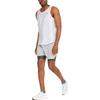 Puma Einfarbiges Fitness Sport Rundhals Ärmelloses Weste Herren Tops Weiß 521672-02