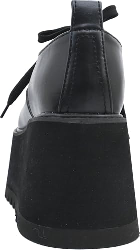 Yosuke Platform Shoes, 6318006, Men's, Black, Size 27.0 Cm