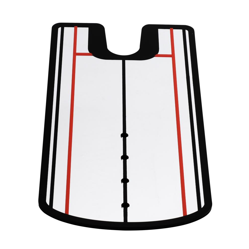 Golf Putting Training Aid Alignment Mirror Rail Practice Putting Corrector