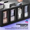 24 Dividers Trading Card Storage Box 2400+ Top Loader Card Case  For Magic TCG PTCG Sports Cards