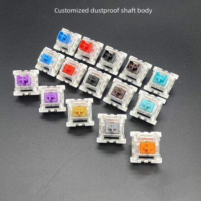 Tastiera meccanica Gote Interruttore antipolvere - Viola, Blu, Nero, Rosso, Oro, Arancione, Argento (Hot-Swap)