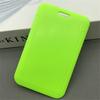 12 Color Plastic Card Cover Sleeve Bag ID Badge Case Bank Credit Card Badge Holder Wallet Pouch School Student Office Supplies
