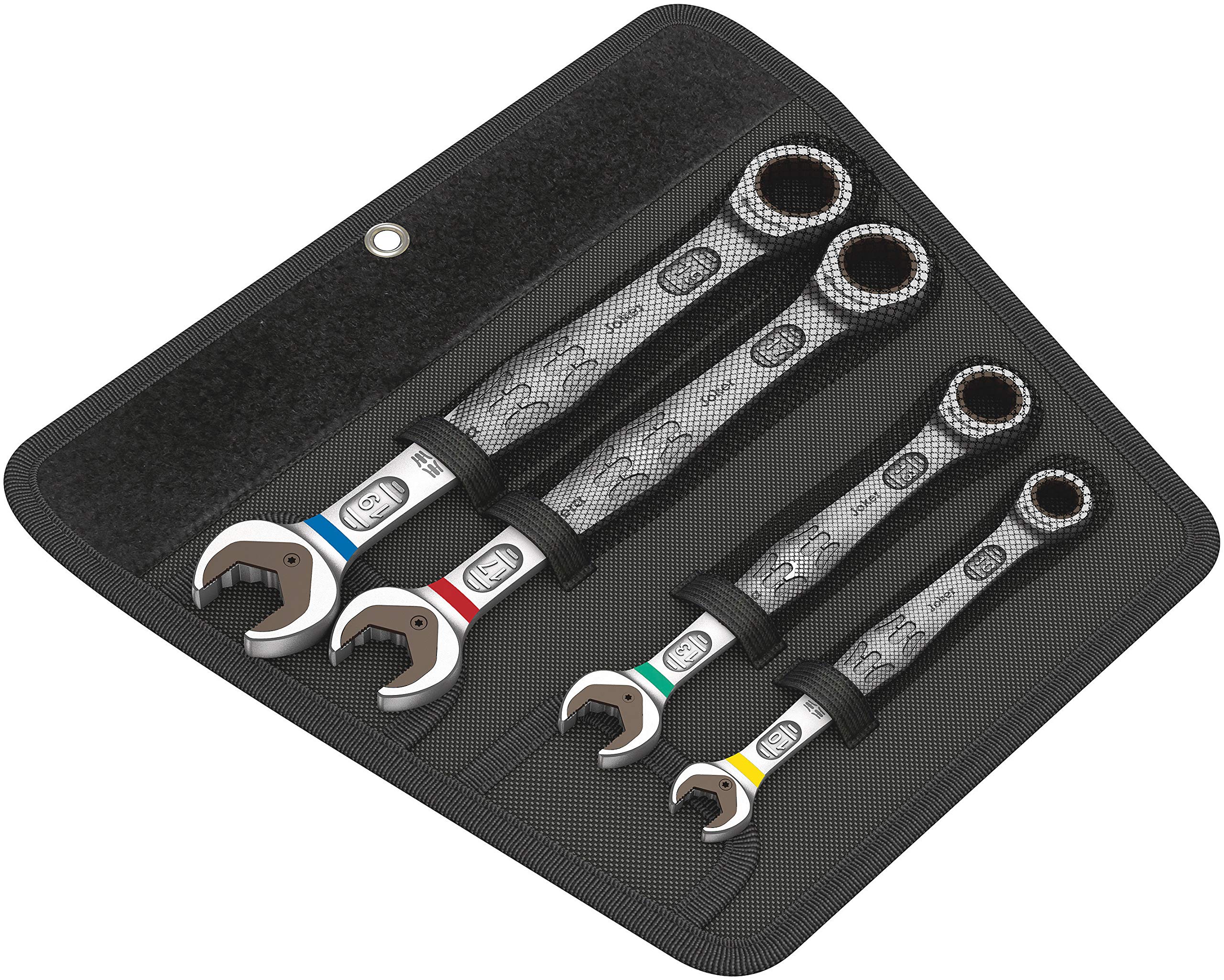 

Wera 05073290001 6000 Joker Combination Ratchet Wrench Set (4-Piece Set) (Blister Packaging)