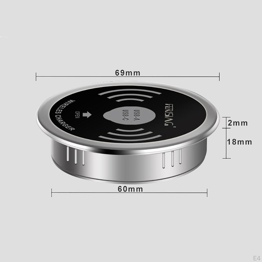 Charger Desktop Embedded with Charging Ports for Smartphones Standarded