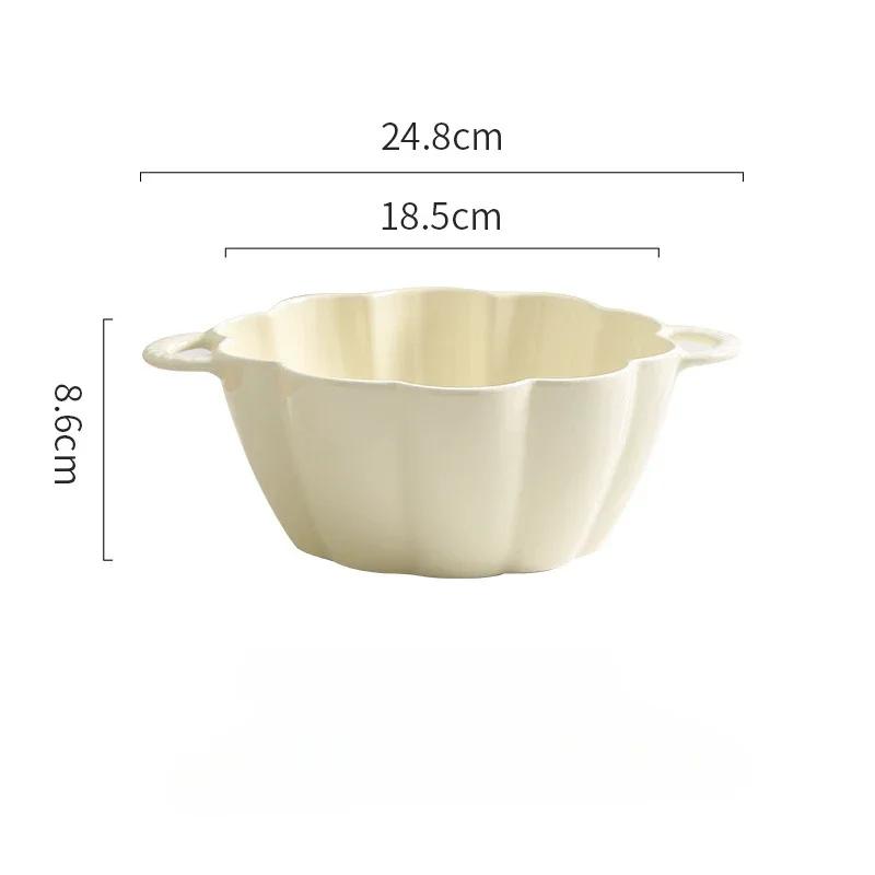 Kitchen Supplies Ceramic Tableware Ramen Bowl Home Utensils for Hospitality Ceramic Dishes to Eat Bowls for Food Noodle Rice Bar