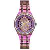Women's Quartz Watch with Colorful Stainless Steel Strap - GW0604L4