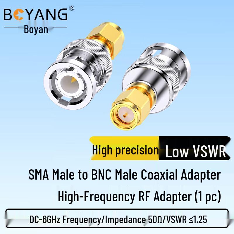 BOYANG 50 Ohm RF Coaxial Adapters