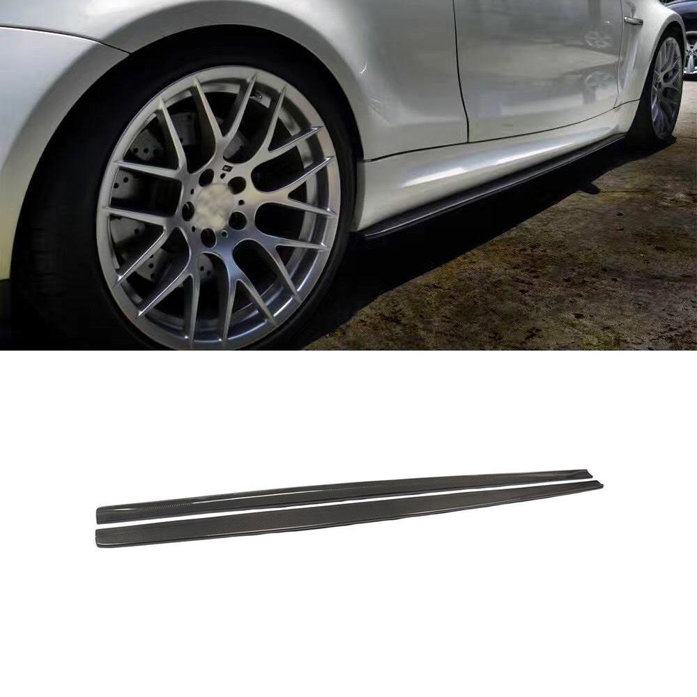 

Комплект боковых юбок и переднего сплиттера для BMW 1 серии E82 (2007-2013 гг.) Gloss Black
