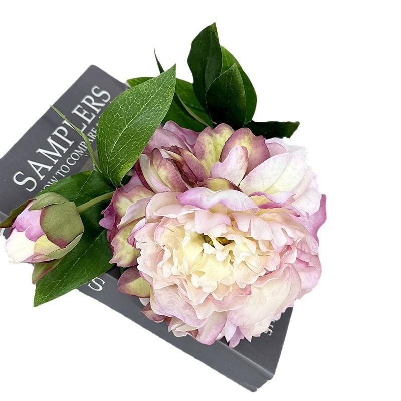 Artificial Flower Peony Wedding Hotel Restaurant Desktop Decoration Ornament