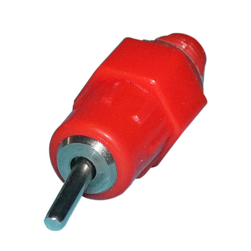 Automatic Chicken Nipple Drinker with Red Top Valve