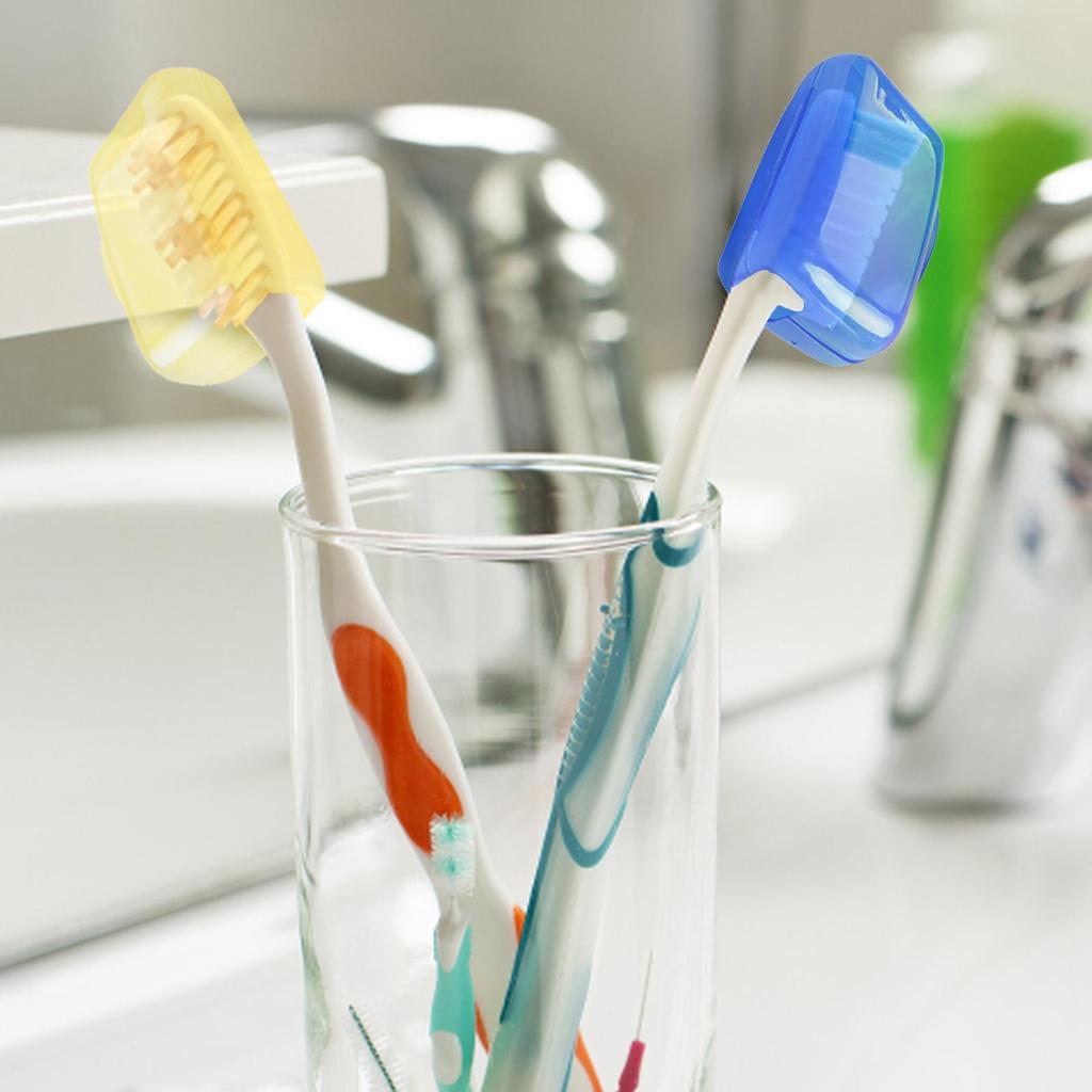 5Pcs/set Toothbrush Protector Covers Tooth Brush Head Dust Covers Travel Portable Electric Toothbrush Head Protection Caps