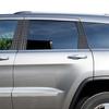 Car Side Window Glass Plllar Decor Cover Overlay For Jeep Grand Cherokee 2011-20