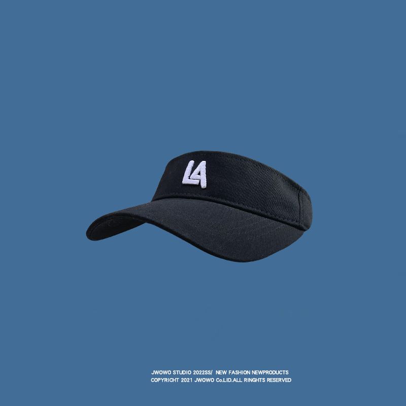 

New Arrival Golf Topless Hat Female Summer Sun Hat Headless Peaked Cap Outdoor Cycling Running Sun Protective Tennis Cap Black Adjustable