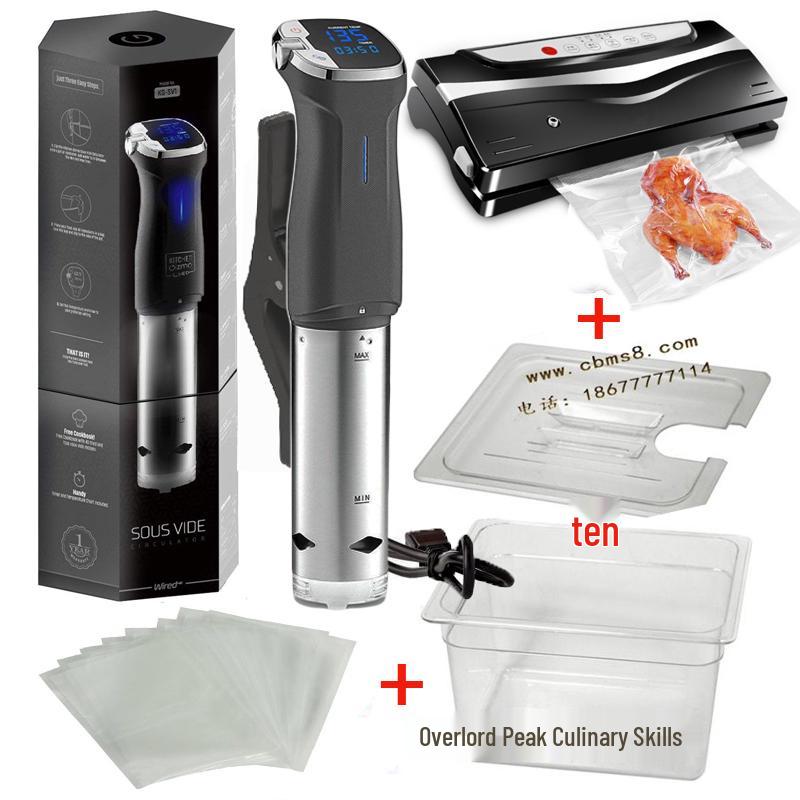 Spanish Sous Vide Slow Cooker for Molecular Gastronomy with Timer