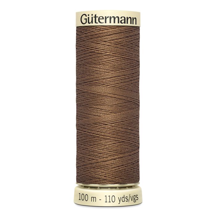 Lot de 5 bobines 100m Fil 100% polyester Gutermann Ref 788988 - Att 180 - faon